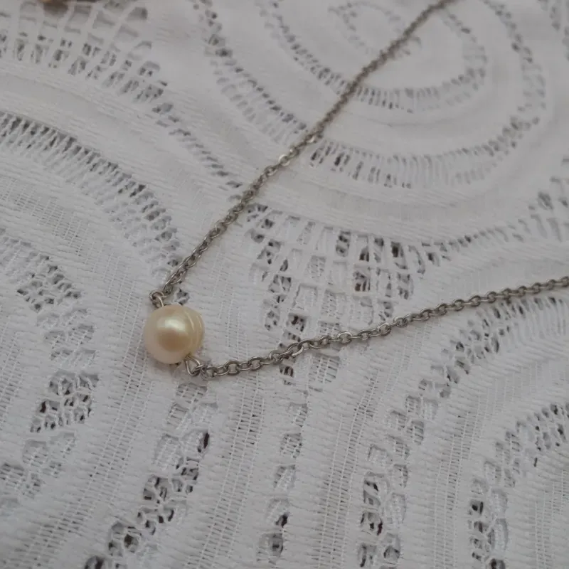 Collar Espuma Plateado