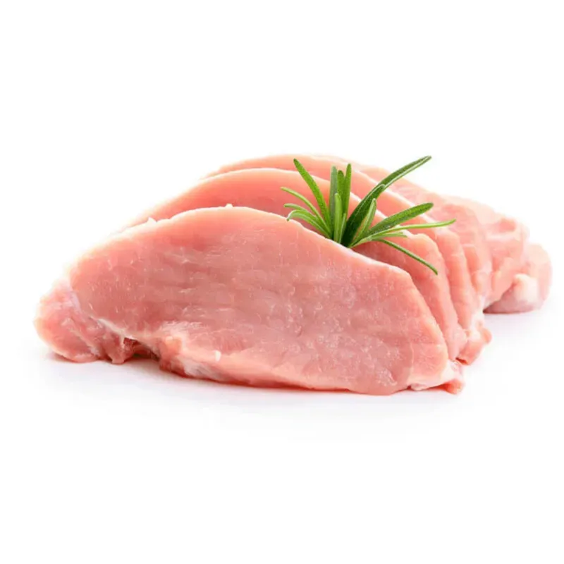 Carne de cerdo limpia por libras