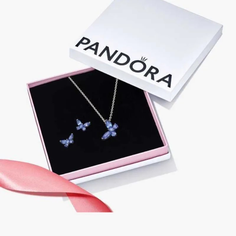 Conjunto de Mariposas Azules