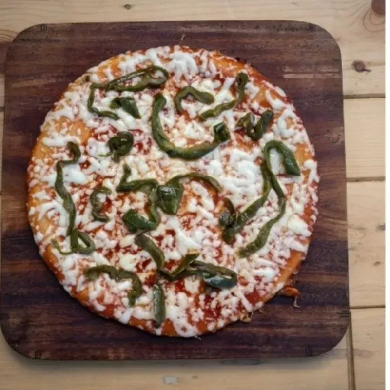 Pizza Napolitana de Pimiento
