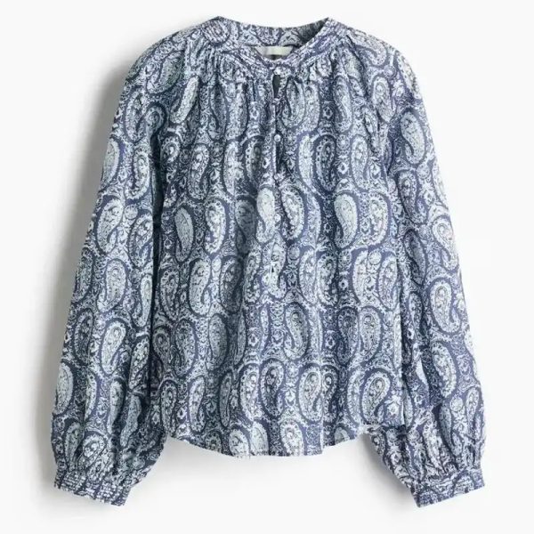 Blusa de mangas largas