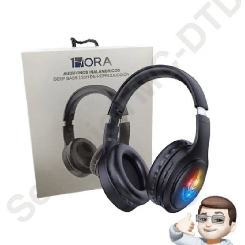 Audífonos de Casco 1HORA 33H