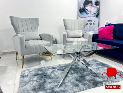 Mesa de centro rectangular Luxury