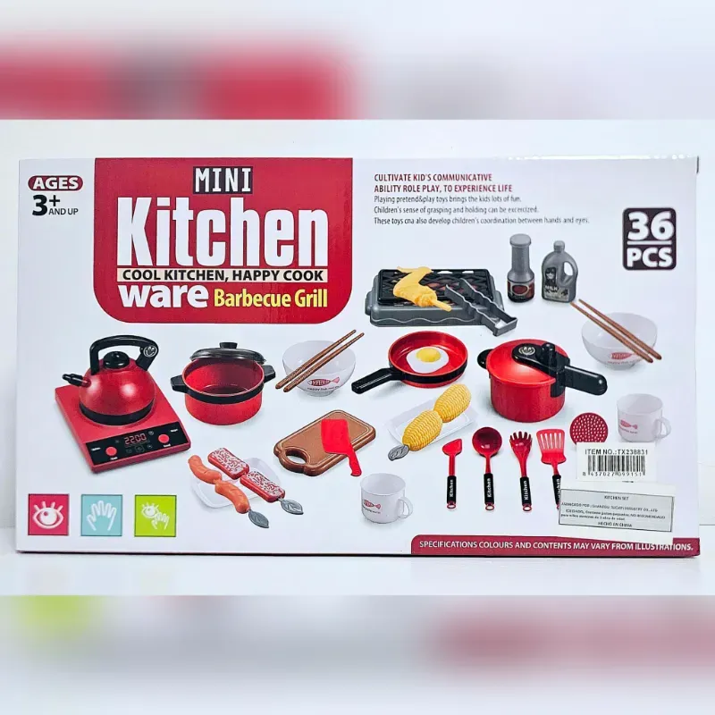  MINI Kitchen Ware – Barbecue Grill: ¡Cocina, juega y comparte!