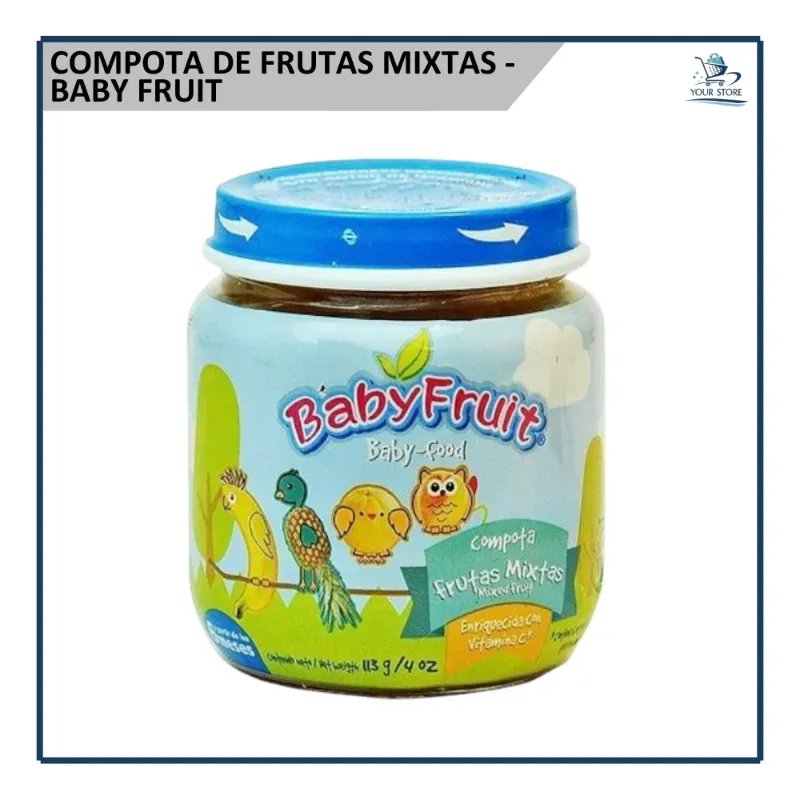 Compota de Frutas Mixtas - BabyFruit (113g)
