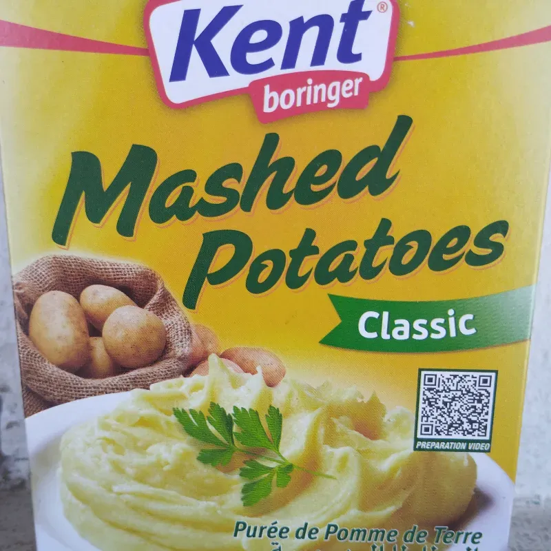 Puré de papa instantaneo