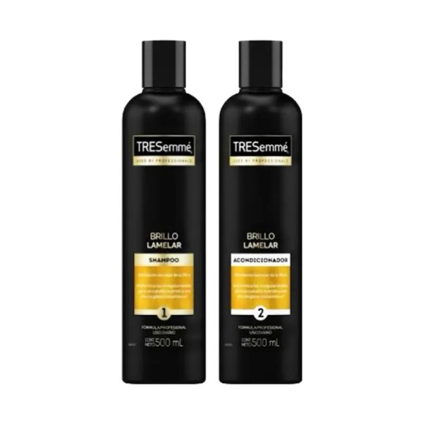 Set de Champú y Acondicionador TRESemmé Brillo Lamelar