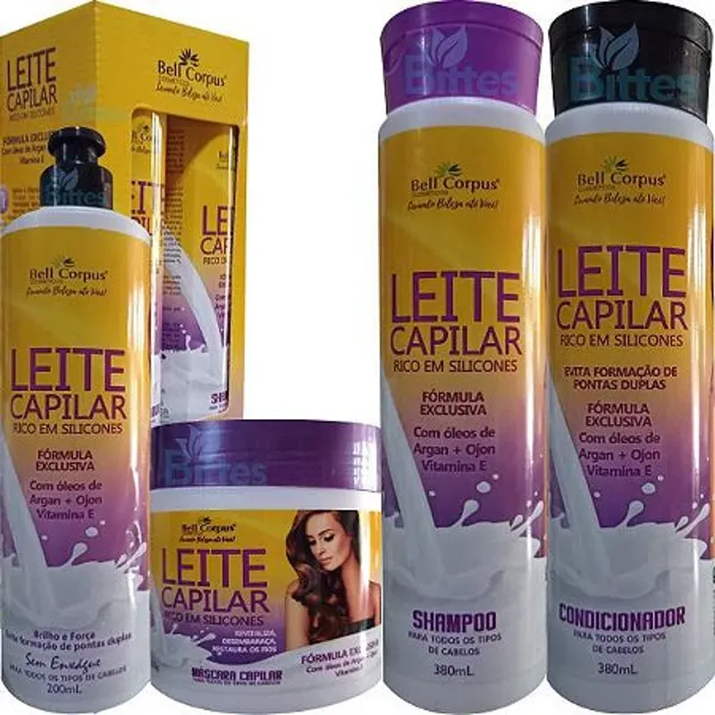 KIT LECHE CAPILAR  4 en 1