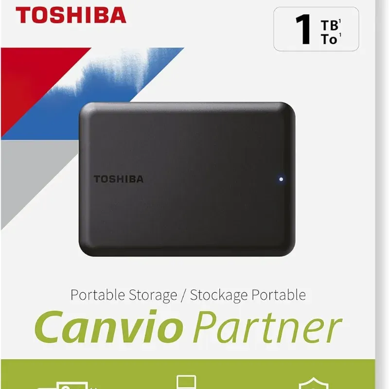 Disco duro externo,  Toshiba 1 tera