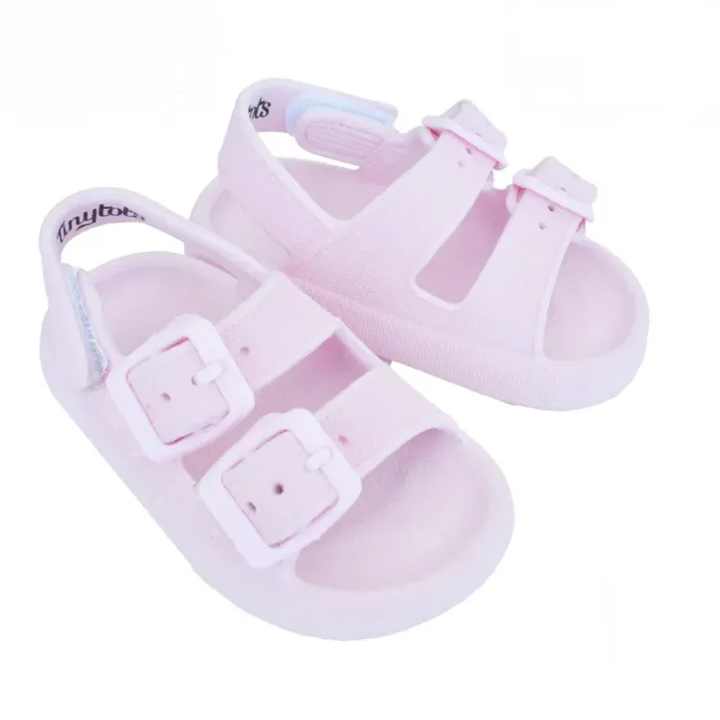Sandalias Rosa Claro con Hebilla para Bebé