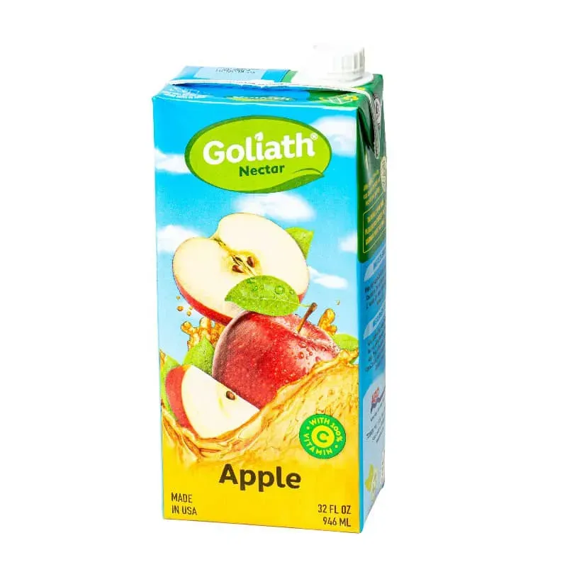 Jugos de Manzana marca Goliath