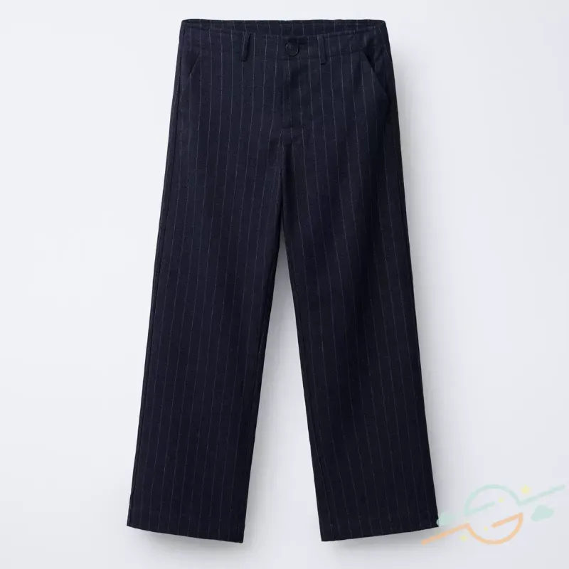 Pantalón azul ZARA #0004