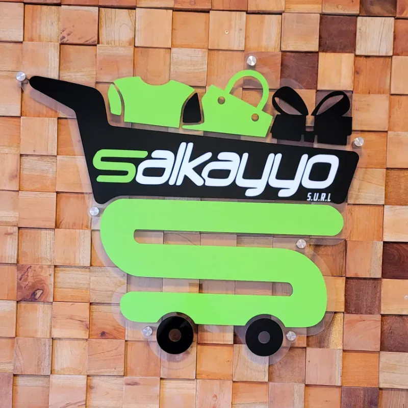 Cartel acrílico 100%