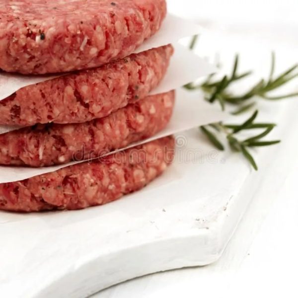 10 hamburguesas de cerdo
