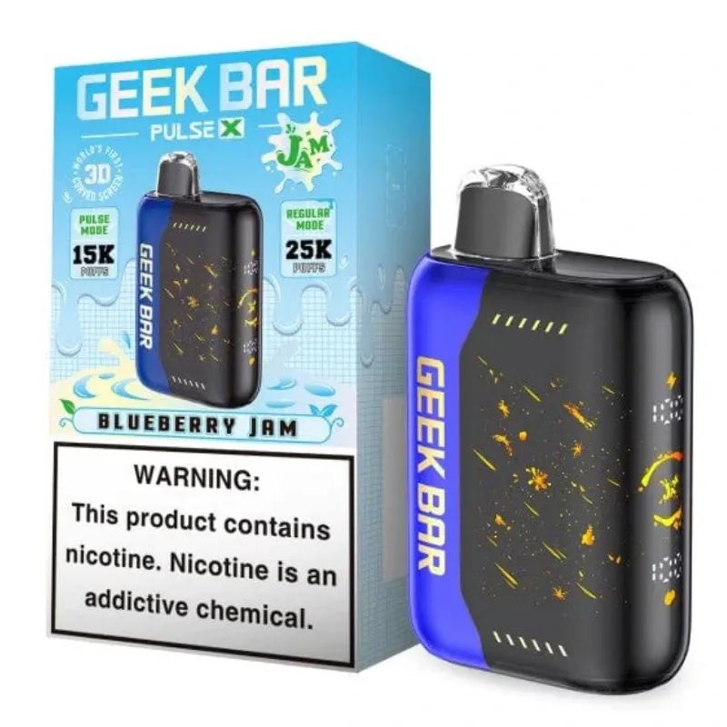 GEEK BAR PULSE X JAM EDITION — Blueberry Jam