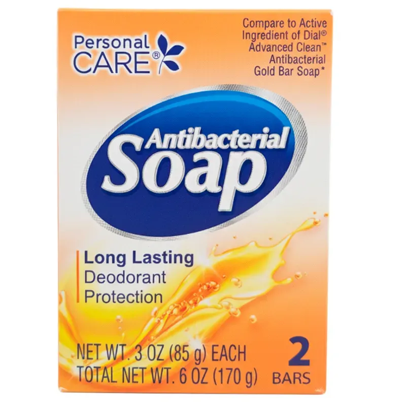 Dos Barras de Jabones Antibacteriales (170g) [2 jabones en una caja]