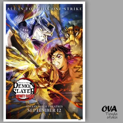  Poster Kimetsu no Yaiba/ Demon Slayer III