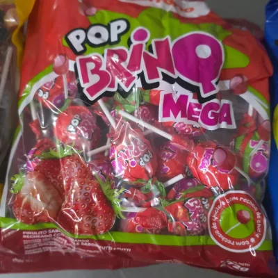 Chupa chupa Mega Fresa