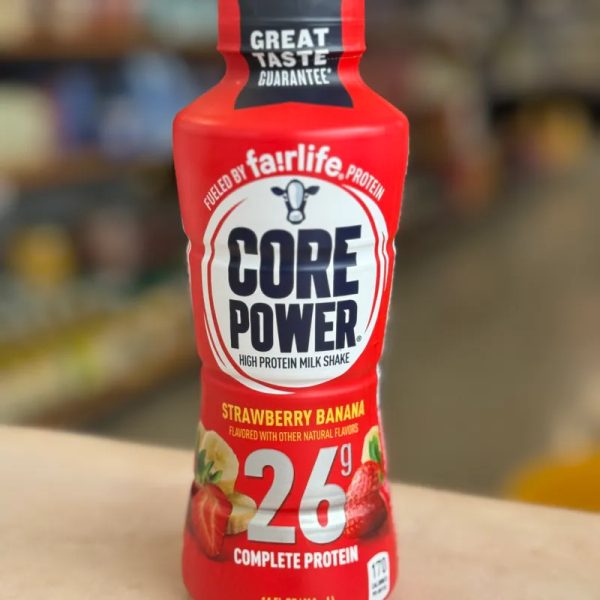 Batido de proteína 26 g fresa y plátano