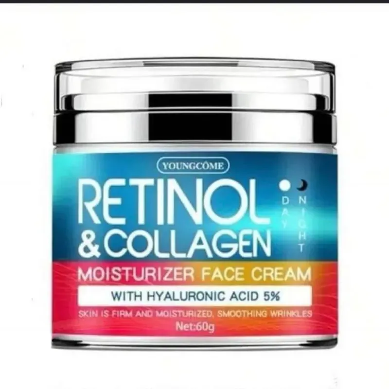 RETINOL 1% Y COLÁGENO CON 5% ÁCIDO HIALURÓNICO 55 ML EN CREMA