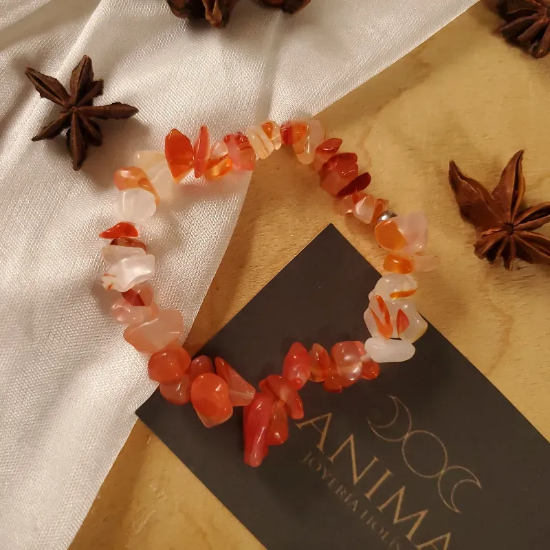 Pulsera AURA Cornalina