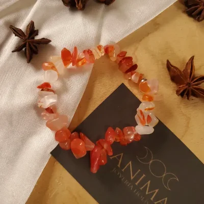 Pulsera AURA Cornalina