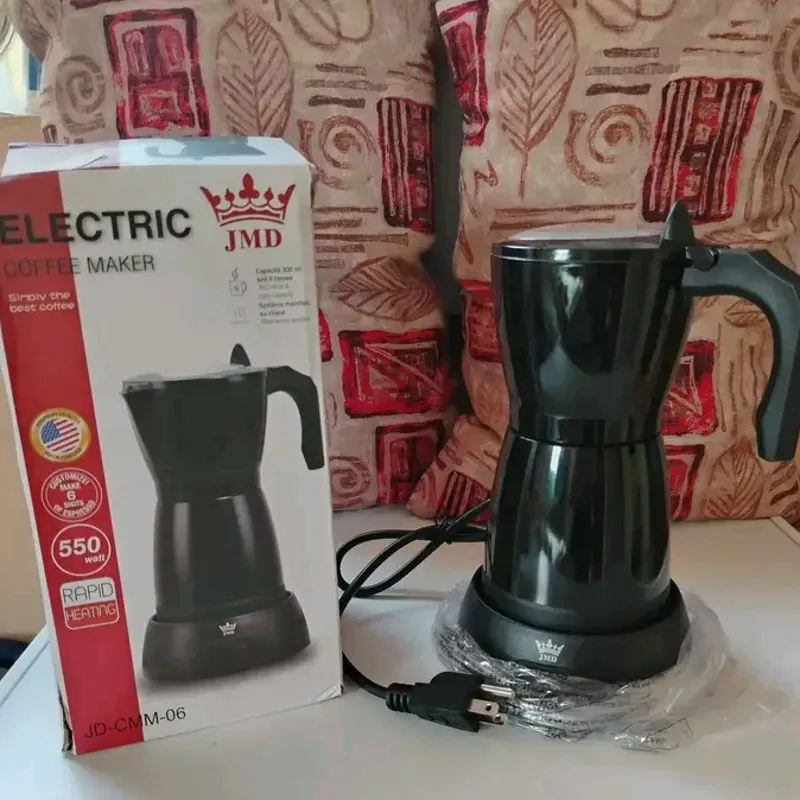 Cafetera eléctrica 6 tazas