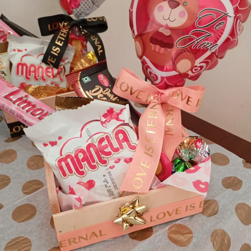 Cajita de regalo para el 14 de febrero 