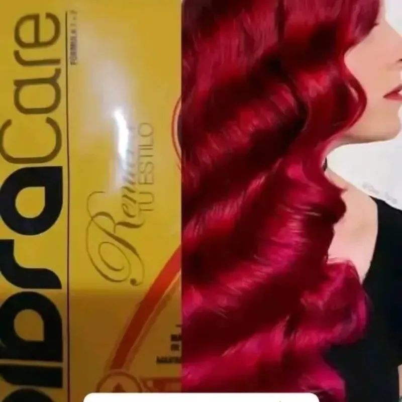 Tinte Bibracare rojo fresa