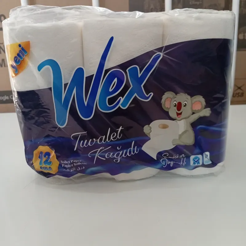 Papel higiénico 12 rollos el paquete