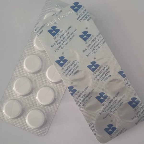 PARACETAMOL o ACETOMINOFEN 10TAB 500mg