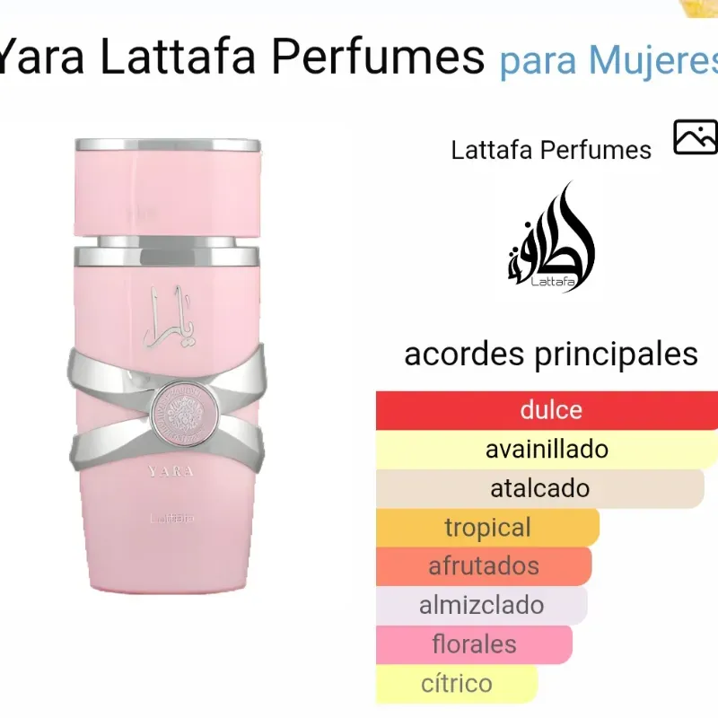 Perfume Árabe Yara de Lattafa100ml