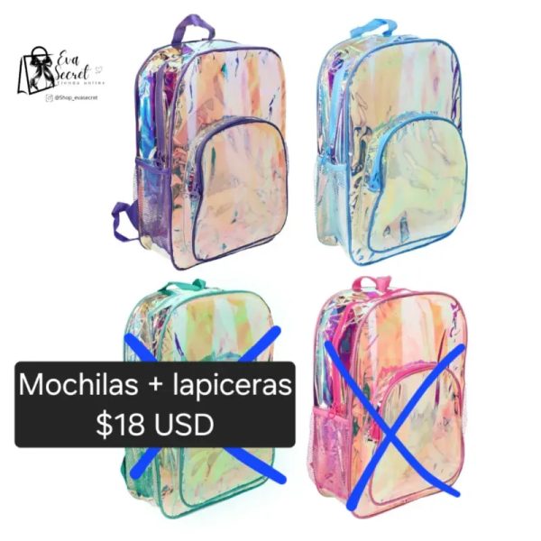 Set Mochila con lapicera a juego