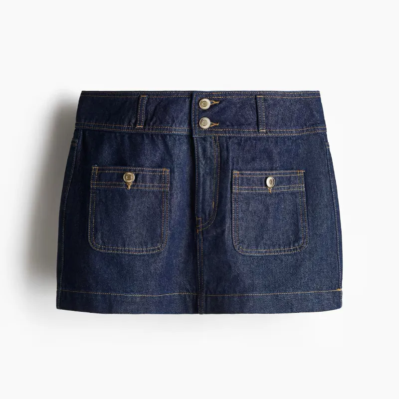 Falda mezclilla
