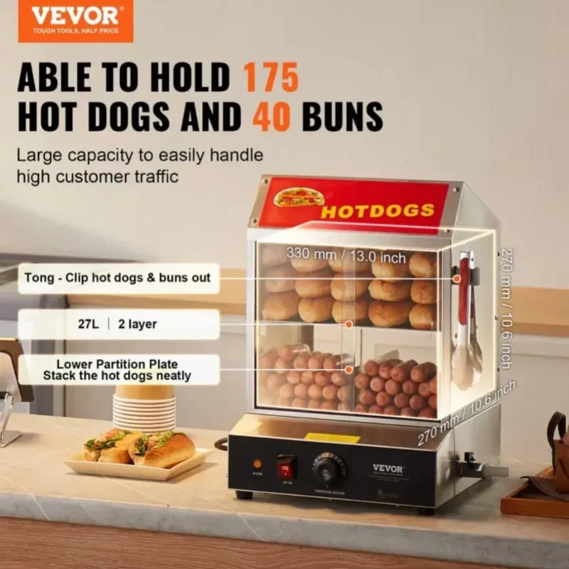 Exhibidor de Hot Dogs