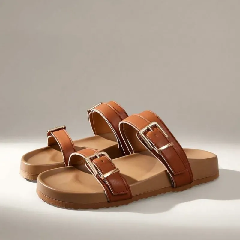 Sandalias con Hebilla