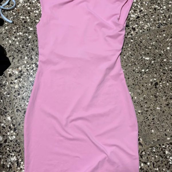 Vestido rosa de shein