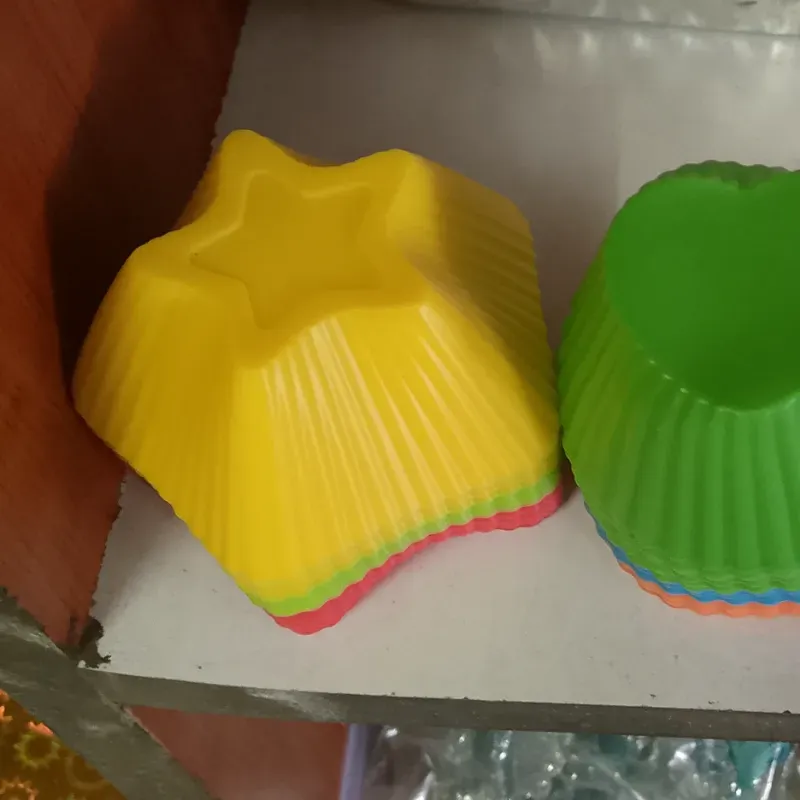 Molde cupcake estrella 12x