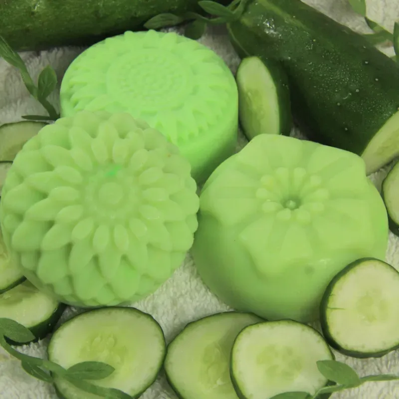 Jabón aloe y pepino 100g