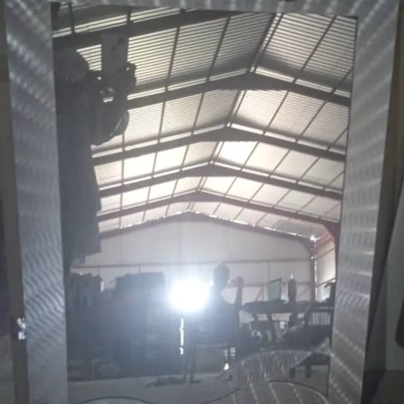 (35452) - Espejo Chakra marco inox Peces