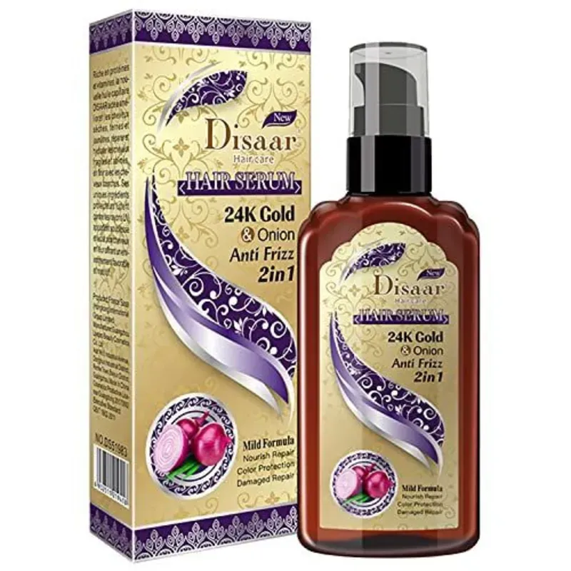 Serum Capilar Oro 24 y Cebolla Disaar