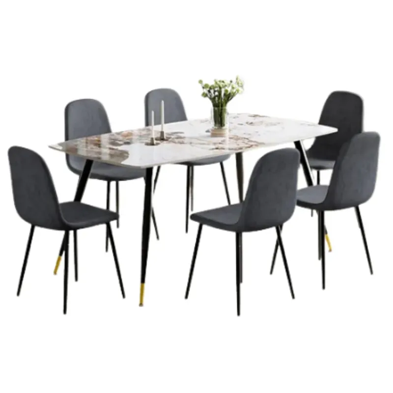 juego de comedor color gris  655 USD