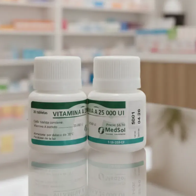 VITAMINA A 25000 Ui  30t (VENCE 4/26)