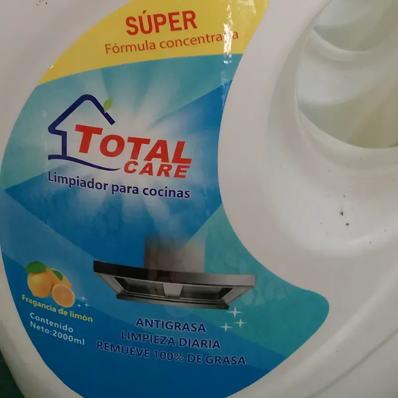 Antigrasa con Fragancia de Limón