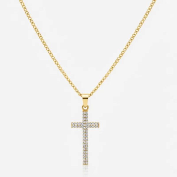 Cadena con dije de crucifijo