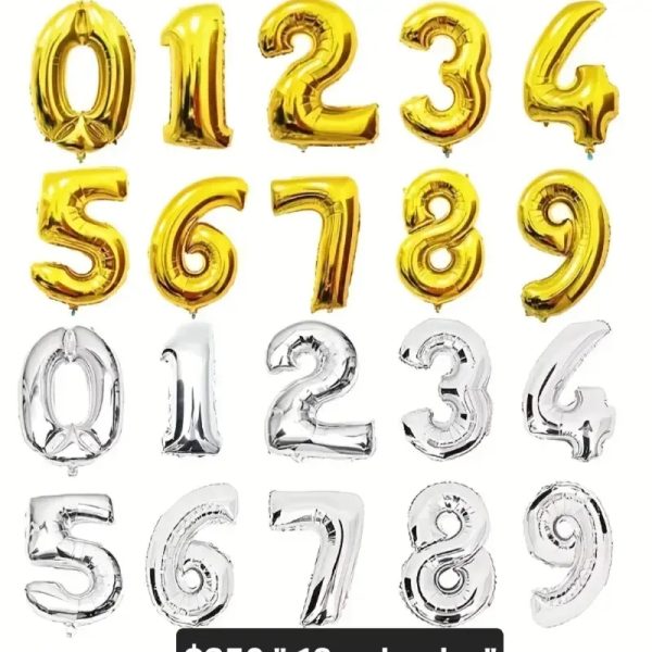 Globos de números