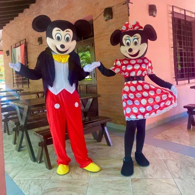 Pareja de mini y miki