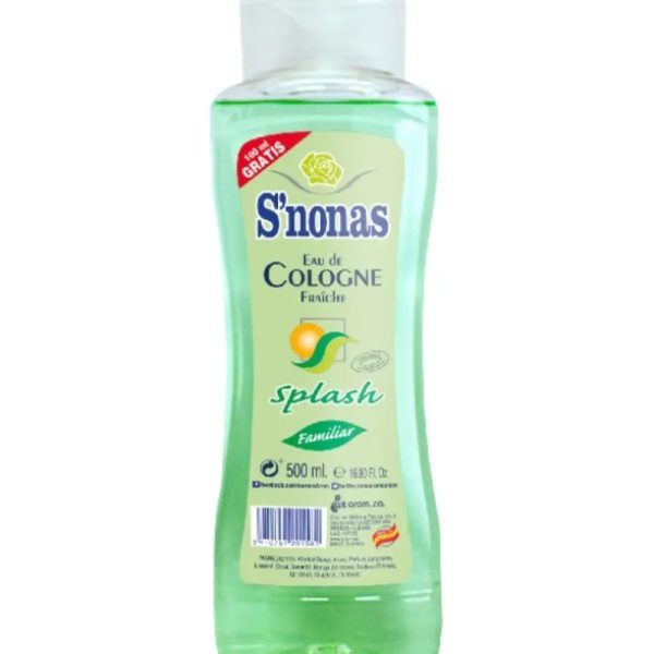 Colonia Familiar Splash 500ml.