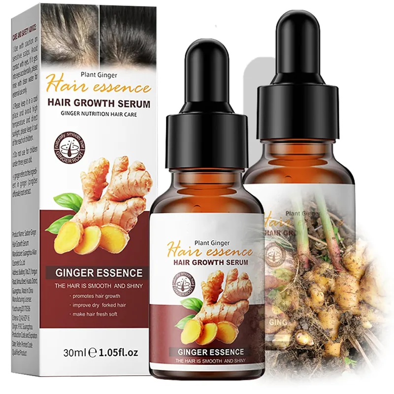 Suero Capilar con Esencia de Jengibre