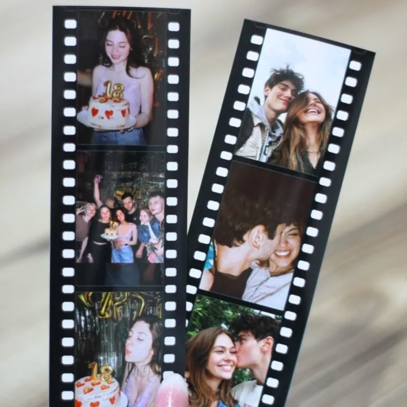 Rollo de película de 3 fotos medianas